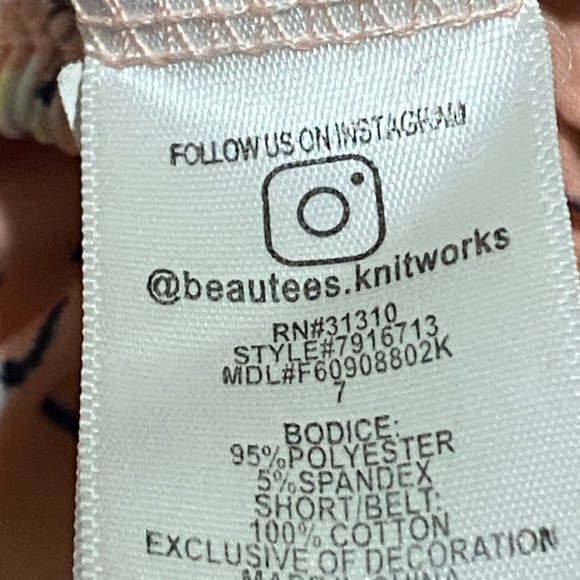 Knitworks Kid's Dress Size 7 (PRE-LOVED) - 8515 - Picture 6 of 7